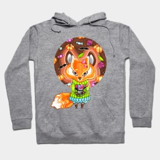 fox named liso on halloween Hoodie